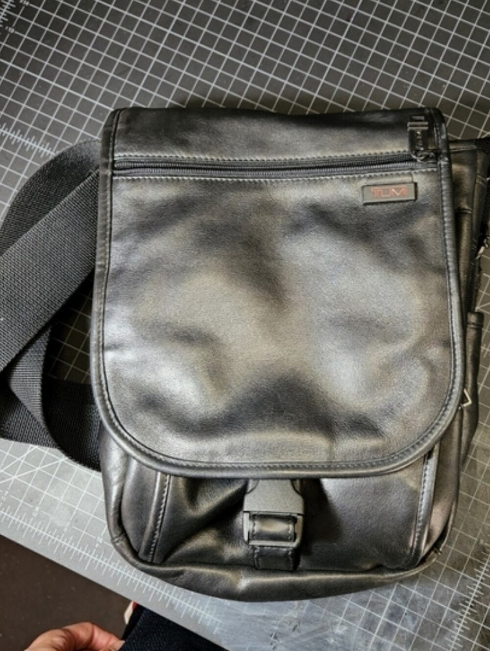 Tumi Nappa Leather Travel Bag
